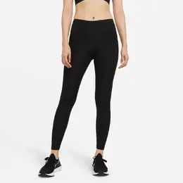Nike: Чёрные легинсы 