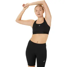 Asics: Чёрный бюстгальтер 