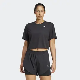 Adidas: Чёрная футболка  Essentials