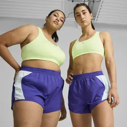 PUMA: Зелёный топ  Run