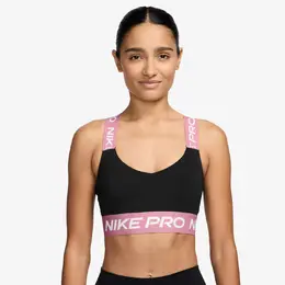 Nike: Чёрный топ 