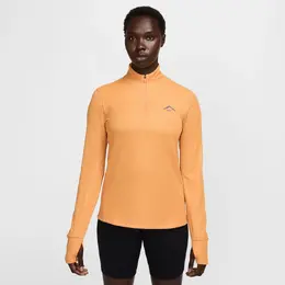 Nike: Оранжевая футболка  Trail