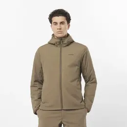 Salomon: Коричневая куртка 