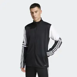 Adidas: Чёрная куртка 