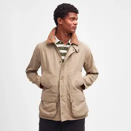 Barbour: Бежевая куртка  Ashby