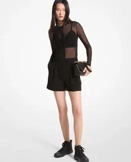 MICHAEL Michael Kors: Чёрные шорты 