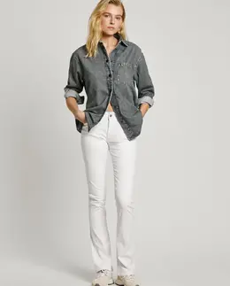 Pepe Jeans: Расклешённые брюки 