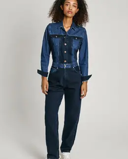 Pepe Jeans: Джинсовый комбинезон 