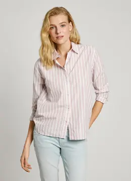Pepe Jeans: Рубашка с принтом 