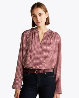 Tommy Hilfiger: Красная блуза 
