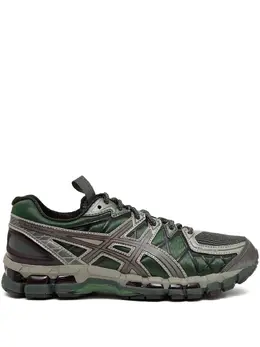 ASICS: Тёмные кроссовки  Gel-Kayano