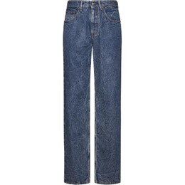 MM6 Maison Margiela: Синие джинсы 