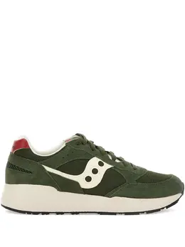 Saucony: Зелёные кроссовки 