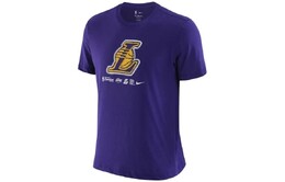 Nike: Фиолетовая футболка 