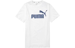 PUMA: Белая футболка  Ess