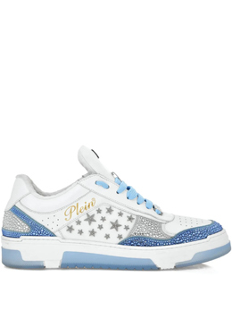 Philipp Plein: Белые кроссовки 
