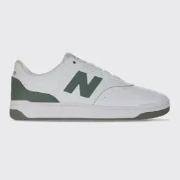 New Balance: Белые кроссовки 