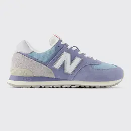New Balance: Фиолетовые кроссовки 