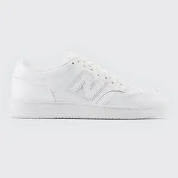 New Balance: Белые кроссовки 