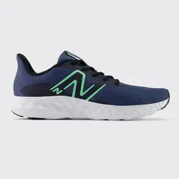 New Balance: Синие кроссовки 