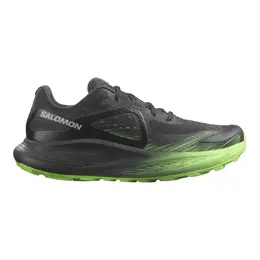 Salomon: Чёрные кроссовки 