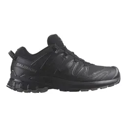 Salomon: Чёрные кроссовки 