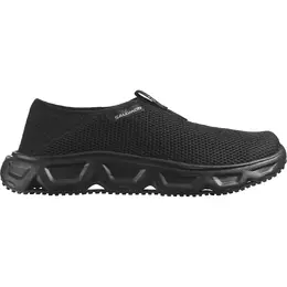 Salomon: Чёрные кроссовки 