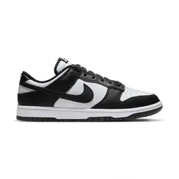 Nike: Чёрные кроссовки  Dunk Low Retro