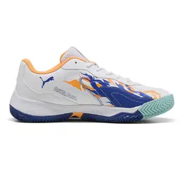 PUMA: Белые кроссовки  Smash