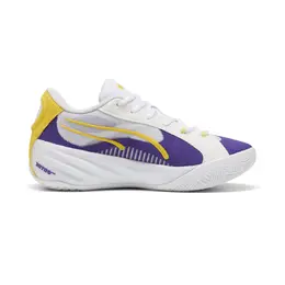 PUMA: Фиолетовые кроссовки 