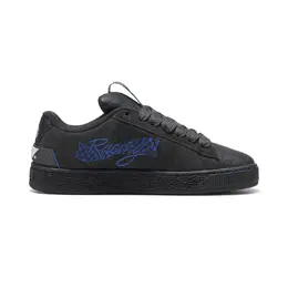 PUMA: Чёрные кроссовки  Suede