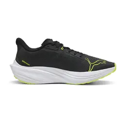 PUMA: Чёрные кроссовки 