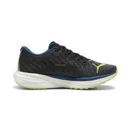 PUMA: Чёрные кроссовки  Deviate Nitro