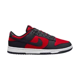 Nike: Красные кроссовки  Dunk Low Retro
