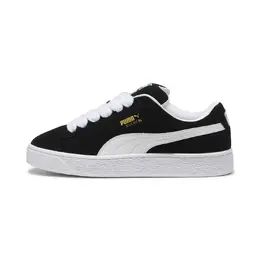 PUMA: Чёрные кроссовки  Suede