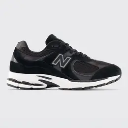 New Balance: Чёрные кроссовки 