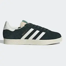 Adidas: Зелёные кроссовки  Originals Gazelle