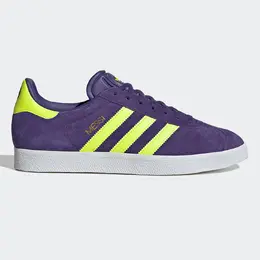 Adidas: Фиолетовые кроссовки  Gazelle
