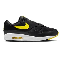 Nike: Чёрные кроссовки  Air Max 1