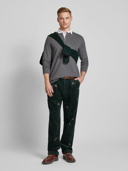 Polo Ralph Lauren: Бархатные брюки 