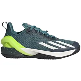 Adidas: Зелёные кроссовки  Adizero