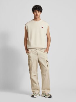 Tommy Jeans: Бежевые брюки 