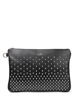 Jimmy Choo: Чёрный клатч  Derek