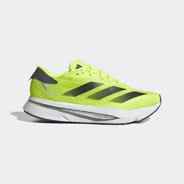 Adidas: Зелёные кроссовки  Adizero