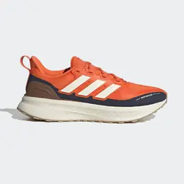 Adidas: Оранжевые кроссовки 