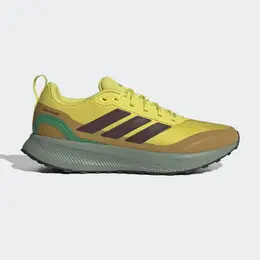 Adidas: Жёлтые кроссовки  Runfalcon