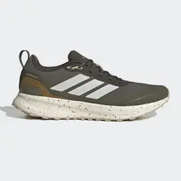 Adidas: Зелёные кроссовки  Runfalcon