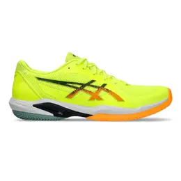 Asics: Жёлтые кроссовки 