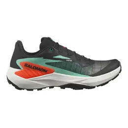 Salomon: Чёрные кроссовки 