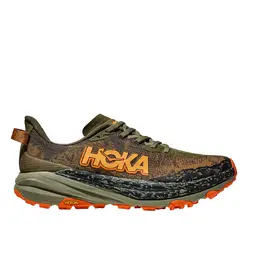HOKA: Коричневые кроссовки 